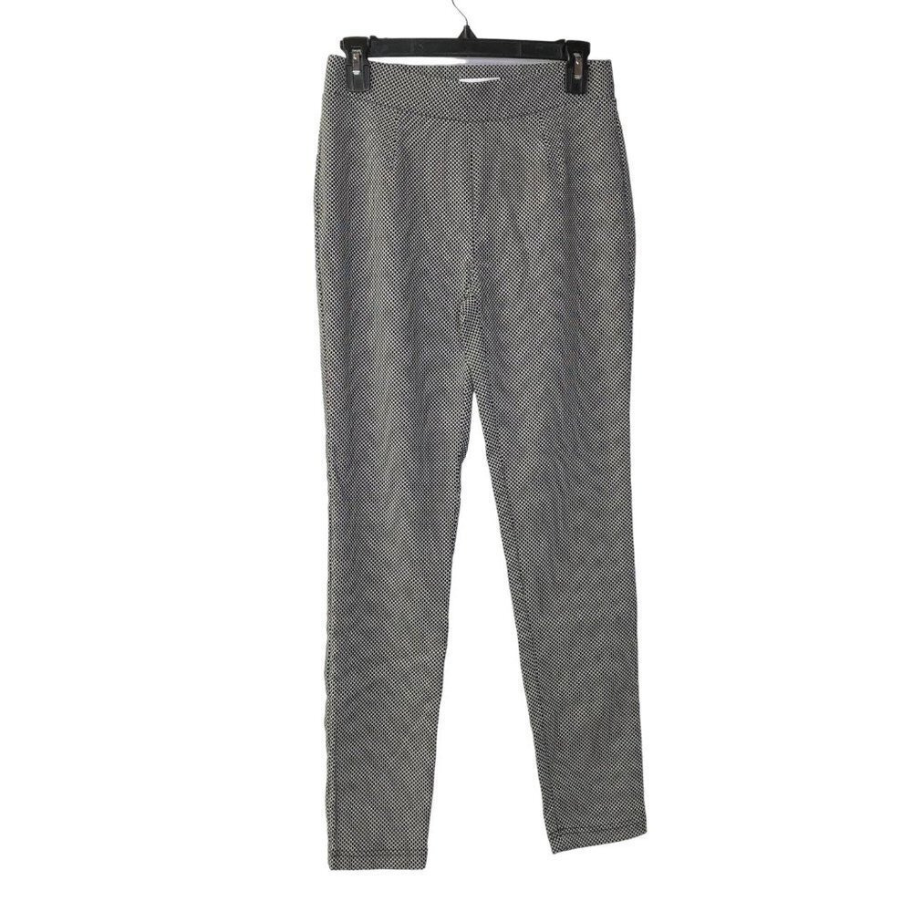CALVIN KLEIN PULL ON  black & white PANTS SIZE‎ 4